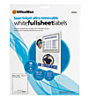 OfficeMax Ultra-Removable White Laser/Inkjet Labels, 8-1/2" x 11", 1/sheet, 10/pack 1 thumbnail image
