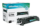 OfficeMax Black Toner Cartridge Compatible with HP CE505A