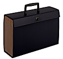 Office Depot® Brand 19-Pocket Expanding Letter Case File, 44% Recycled, Black 1 thumbnail image