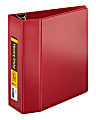 Office Depot® Brand Heavy-Duty Easy-Open 3-Ring Binder, 4" D-Rings, Dark Red