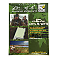 Rite in the Rain® Tactical All-Weather Copy Paper, Green, Letter (8.5" x 11"), 200 Sheets Per Pack, 20 Lb