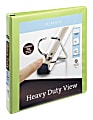 [IN]PLACE Heavy-Duty View Binders with EZ Comfort D-Ring 1", Kiwi 1 thumbnail image