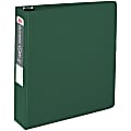 Office Depot® Brand Reference 3-Ring Binder, 2" Round Rings, 49% Recycled, Dark Green 1 thumbnail image