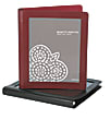 INFUSE Premium Leatherette 1" Presentation View Binder, Red