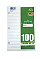 Office Depot® Brand Filler Paper, 8-1/2" x 5-1/2", 100 Count, College Ruled, 15-lb