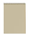Office Depot® Brand Recycled Top Bound Notebook, 8 1/2" x 11 3/4", College Ruled, 100 Sheets, 100% Recycled, Assorted Colors