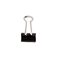 Office Depot® Brand Heavy-Duty Binder Clips, Micro, 1/2" Wide, 5/32" Capacity, Black, Box Of 100 1 thumbnail image