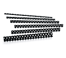 OfficeMax® Brand 19-Ring Plastic Binding Combs, 200-Sheet Capacity, 1" Diameter, Black, Box Of 50