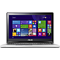 Asus Transformer Book Flip TP500LA-DS71T 15.6" Touchscreen LCD 2 in 1 Notebook - Intel Core i7 (5th Gen) i7-5500U Dual-core (2 Core) 2.40 GHz - 8 GB DDR3L SDRAM - 1 TB HDD - Windows 8.1 64-bit - 1366 x 768 - Convertible - Black 1 thumbnail image