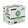 Boise® X-9® SPLOX® Multi-Use Print & Copy Paper, Letter Size (8 1/2" x 11"), 92 (U.S.) Brightness, 24 Lb, White, Case Of 2000 Sheets