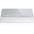 TP-LINK TL-SF1008D - 8-Port 10/100Mbps Fast Ethernet Switch - Desktop Ethernet Splitter - Ethernet Hub - Plug and Play - Fanless Quiet - Desktop Design - Green Technology - Unmanaged - White