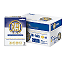 Boise® X-9® Hi-Brite Multi-Use Paper, Legal Size (8 1/2" x 14"), FSC® Certified, Ream Of 500 Sheets, Case Of 10 Reams 1 thumbnail image