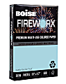 Boise® FIREWORX® Colored Multi-Use Print & Copy Paper, Ledger Size (11" x 17"), 20 Lb, 30% Recycled, FSC® Certified, Bottle Rocket Blue, Ream Of 500 Sheets 1 thumbnail image