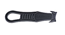Garvey Klever Kutter Box Cutter Knives Safety Cutter, Plastic, 4" Length, Black Pack Of 5 1 thumbnail image