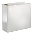 Office Depot® Brand Heavy-Duty Easy-To-Load View 3-Ring Binder, 3" Slant Rings, White