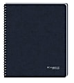 Mead® Cambridge® Limited Hardbound Notebook, 8 1/2" x 11", Legal Ruled, 96 Sheets, Blue