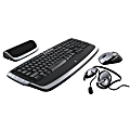Logitech® EasyCall™ Desktop Wireless Combo, Dark Gray