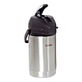 Bunn Stainless Steel Lever-Action Airpot, 2.5-Liter Capacity 1 thumbnail image