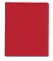 Divoga® 2-Tone 2-Pocket Poly Folder, Red