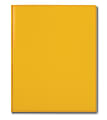 DiVOGA 2-Pocket 3-Prong Report Cover, 8 1/2" x 11", 1/2" Capacity, Yellow