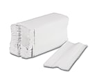 Boardwalk C-Fold Paper Towels, 1-Ply, Bleached White, 200 Sheets Per Pack, Carton Of 12 Packs