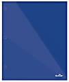 Office Depot® Brand Stellar Laminated 2-Pocket Paper Folder, Letter Size, Blue