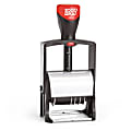 2000 PLUS® Date Phrase Dater Heavy Duty Self-Inking 12-in-1 Date Phrase Dater, 12 Phrases, Black Ink - 11227 1 thumbnail image