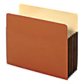 Globe-Weis® Watershed® Premium Reinforced File Pockets, 5 1/4" Expansion, Letter Size, Brown, Box Of 10 1 thumbnail image