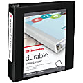 Office Depot® Brand Durable View Slant-Ring 3-Ring Binder, 2" Slant Rings, Black