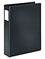 Office Depot® Brand Durable Legal-Size Reference 3-Ring Binder, 2" Round Rings, 100% Recycled, Black