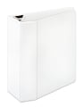 Office Depot® Brand Heavy-Duty View 3-Ring Binder, 5" D-Rings, White