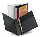 [IN]PLACE® Heavy-Duty Nonstick View 3-Ring Binder, 1/2" Round Rings, Black 1 thumbnail image
