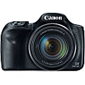 Canon PowerShot SX540 HS 20.3 Megapixel Compact Camera - Black - 1/2.3" Sensor - Autofocus - 3"LCD - 50x Optical Zoom - 4x Digital Zoom - Optical (IS) - 5184 x 3888 Image - 1920 x 1080 Video - HD Movie Mode - Wireless LAN