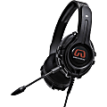 GamesterGear Cruiser Headset - Stereo - Mini-phone (3.5mm) - Wired - 32 Ohm - 20 Hz - 20 kHz - Over-the-head - Binaural - Circumaural - 4.90 ft Cable - Black