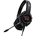 GamesterGear Cruiser Headset - Stereo - Mini-phone (3.5mm) - Wired - 32 Ohm - 20 Hz - 20 kHz - Over-the-head - Binaural - Circumaural - 4.90 ft Cable - Black 1 thumbnail image