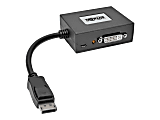 Tripp Lite 2-Port DisplayPort to DVI Multi Stream Transport Hub MST 1080p - Video splitter - 2 x DVI - desktop - TAA Compliant 1 thumbnail image