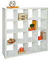 Brenton Studio® Cube Bookcase, 16-Cube, White