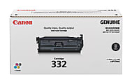 Canon® 332II High-Yield Black Toner Cartridge, 6264B012AA