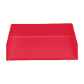 MadeSmart Letter Tray, 12 5/8"H x 10 1/2"W x 2 3/8"D, Red