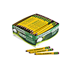 Ticonderoga® Golf Pencils With Erasers, Presharpened, #2 Lead, Pack of 72 1 thumbnail image