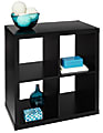 Brenton Studio® Cube Bookcase, 4-Cube, Small, Black 1 thumbnail image