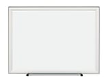 Office Depot® Brand Magnetic Dry-Erase Whiteboard, 18" x 24", Aluminum Frame With Silver Finish