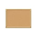 OfficeMax® Brand Oak Cork Board, 3" x 5", Wood Frame With Oak Finish 1 thumbnail image