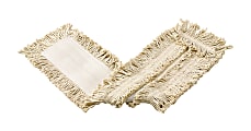 Rubbermaid® Cut-End Cotton Disposable Untreated Dust Mop Head, 48" x 5", White 1 thumbnail image