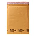 Sealed Air Self-Seal Bubble Mailers, 8 1/2" x 12", Kraft, Case Of 100