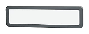 Officemate 29222 Verticalmate Cubicle Name Plate, Gray, 0.9"W x 2.7"H x 9.2"D, Plastic, Gray, 1 1 thumbnail image