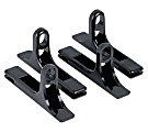 Eldon® Image® Desk Tray Stacking Supports, Black, Pack Of 4