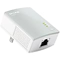 TP-LINK TL-PA4010 AV500 Nano Powerline Adapter, Up to 500Mbps, Plug and Play, Power Saving Mode - 1 x Network (RJ-45) - 500 Mbps Powerline - 984.25 ft Distance Supported - HomePlug AV - Fast Ethernet 1 thumbnail image