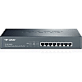 TP-LINK TL-SG1008PE 8-Port Giagbit PoE Switch, 8 POE ports, IEEE 802.3at/af, Max Output 124W - 8 Ports - 8 x POE+ - 10/100/1000Base-T - Desktop, Rack-mountable"