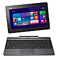 ASUS® Transformer Book Convertible Laptop Computer With 10.1" Touch-Screen Display, 64GB, T100TA-C2-GR 1 thumbnail image